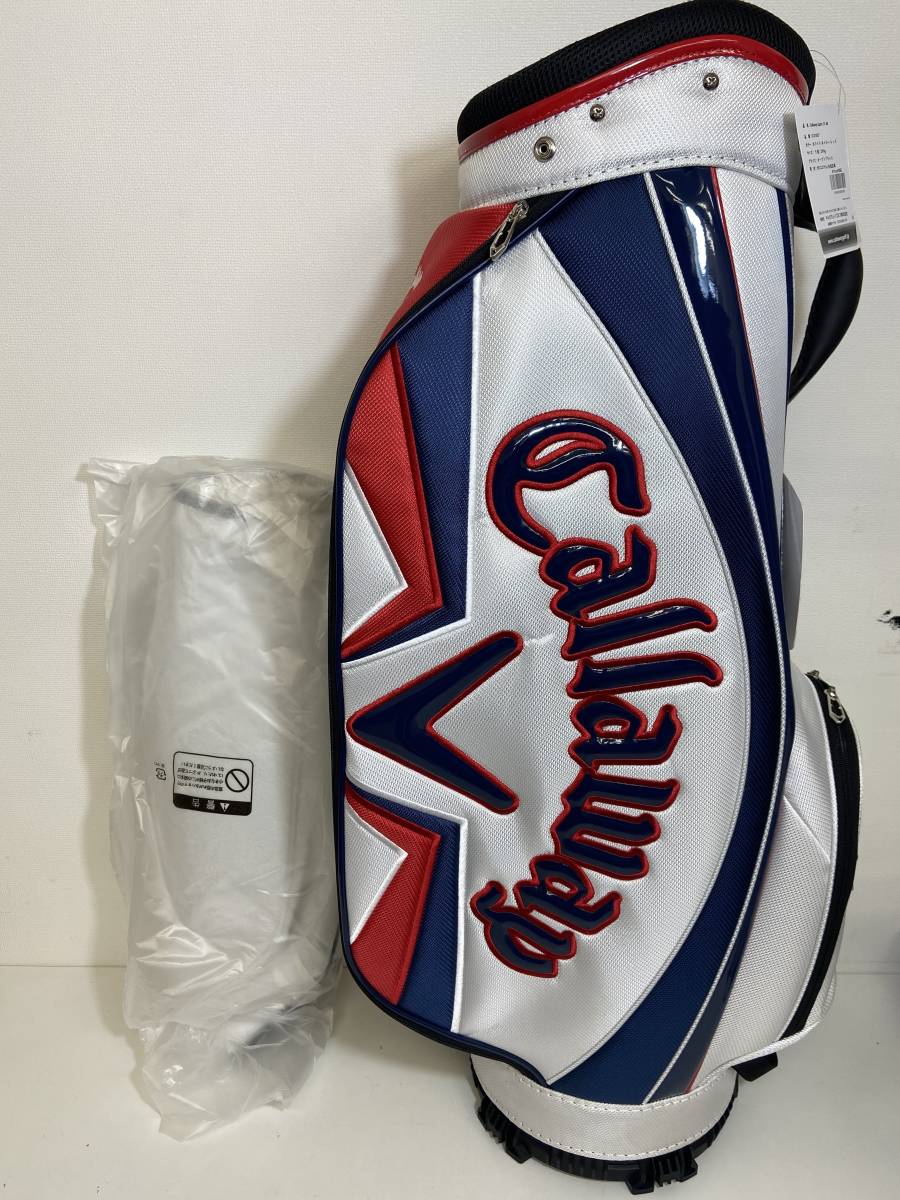 Callaway キャロウェイ キャディバッグ ゴルフバッグ レッド ホワイト Callaway キャロウェイ キャディバッグ ゴルフバッグ レッド ホワイト