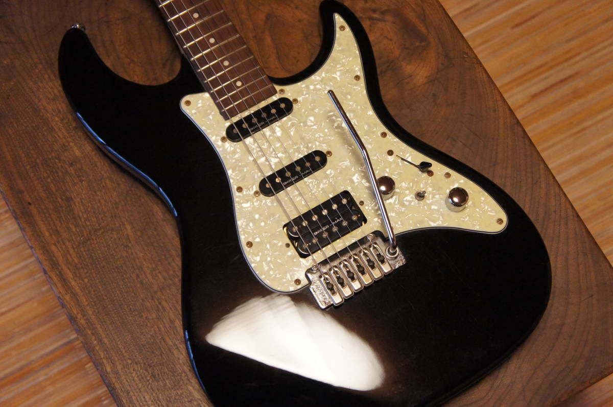 Elioth ブラック エレキギター 美品 ☆中古☆Elioth エリオス S305