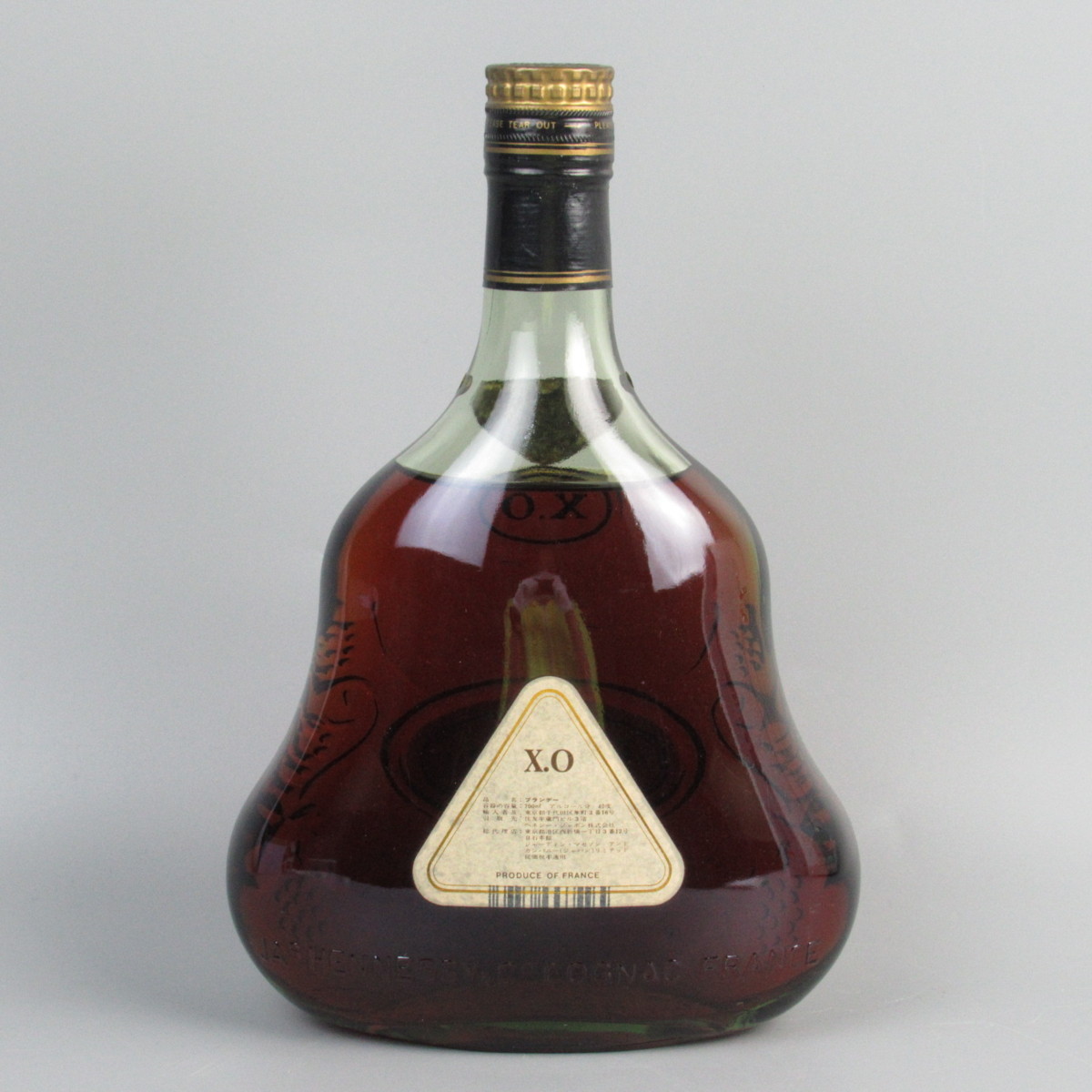 1円～!!】 ヘネシー XO 金キャップ グリーンボトル 700ml 40％ 未開栓
