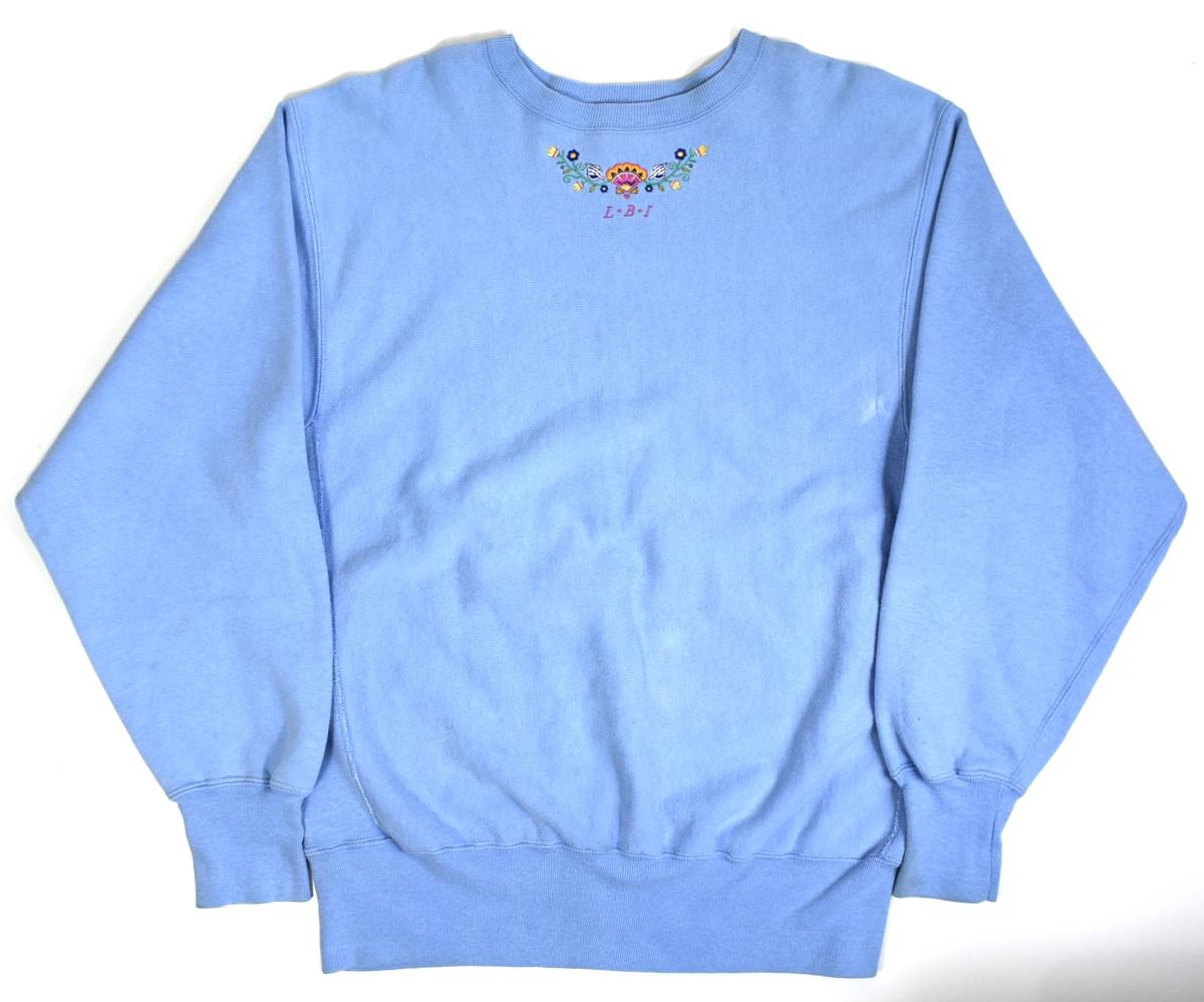 USA製 1990s CHAMPION Reverse weave XL Light blue チャンピオン 