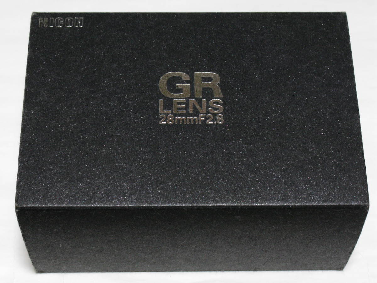 RICOH - RICOH GR LENS 28mm F2.8 ブラック 世界限定1000本の通販 by