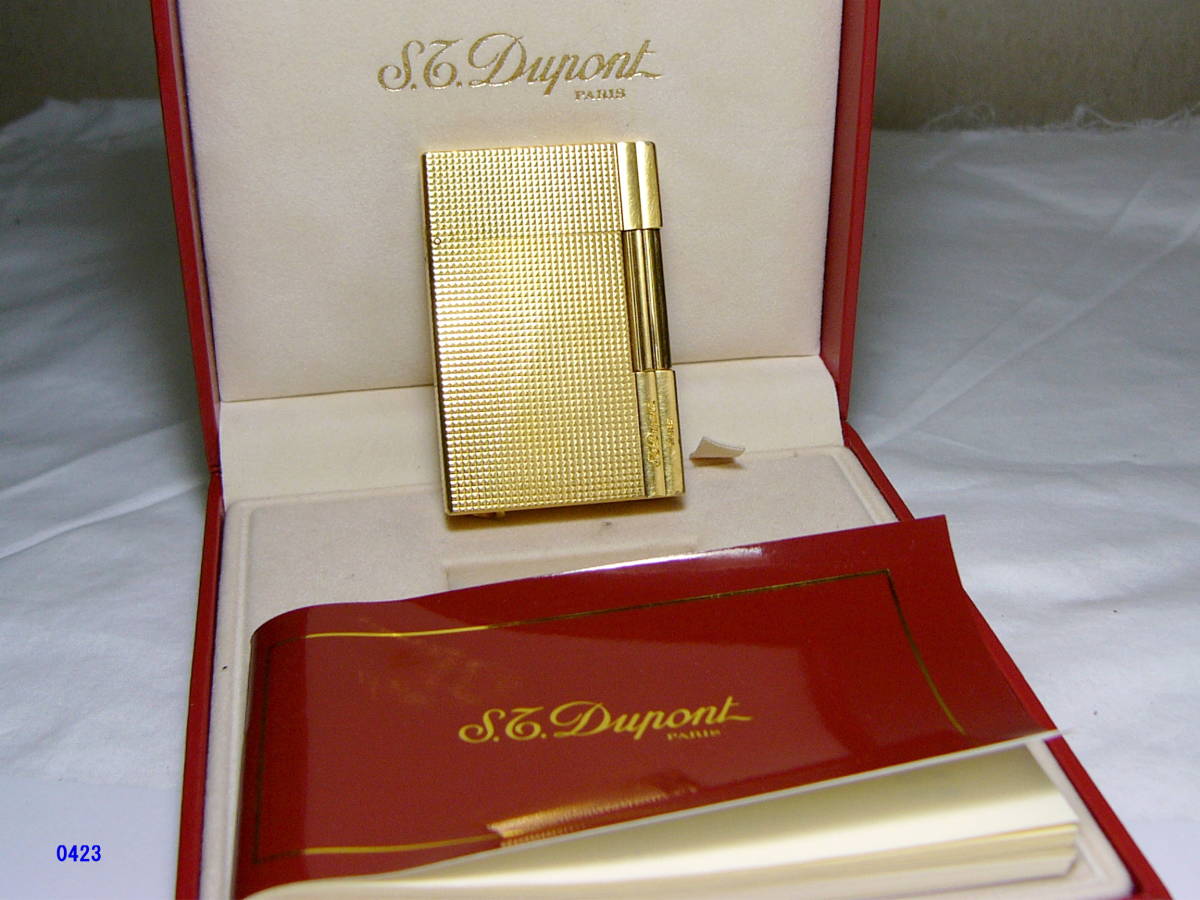 デュポン ギャッツビー ガスライター Dupont ゴールドの通販 - S.T. 