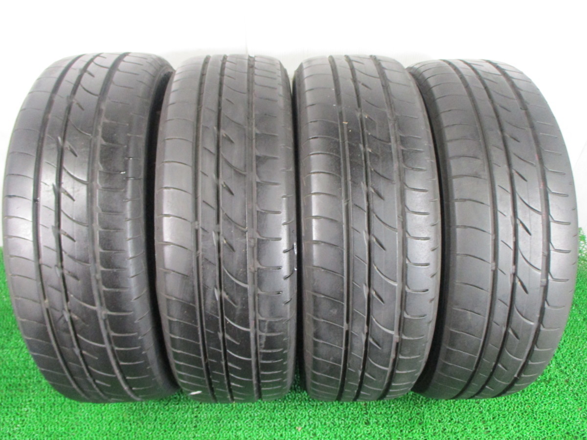 送料無料○8～8.5分山 17年 4本 ブリヂストン 185/65R15 VRX2 15