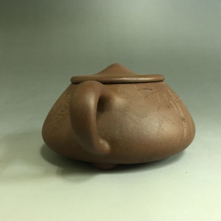 急須 朱泥 紫砂 唐物 在銘 茶道具 茶器 骨董品 中国宜興 時代物 茶壺