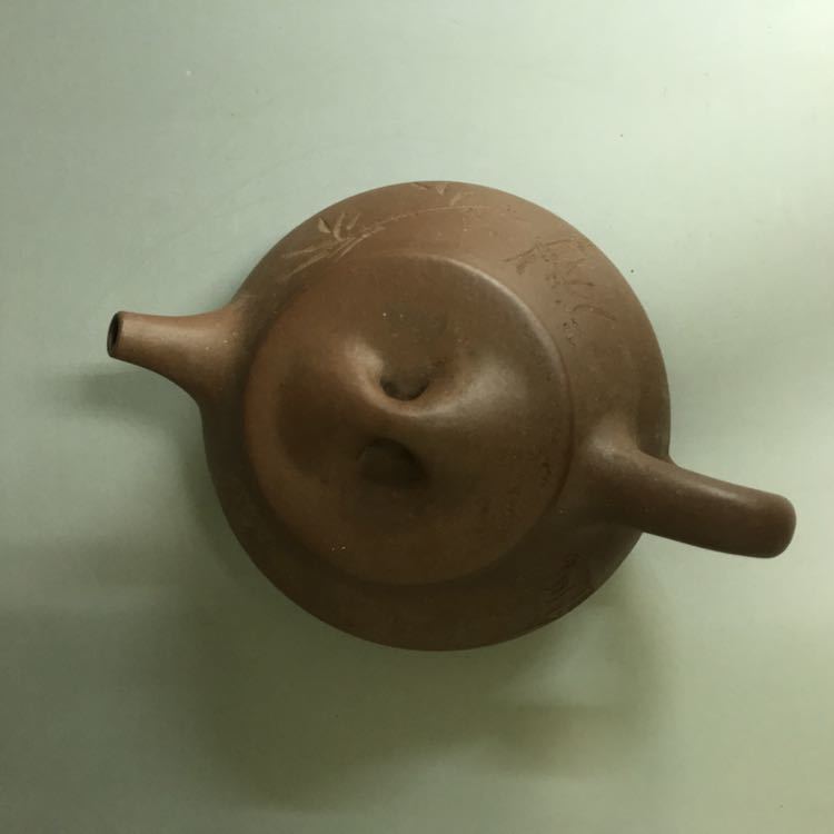 急須 朱泥 紫砂 唐物 在銘 茶道具 茶器 骨董品 中国宜興 時代物 茶壺