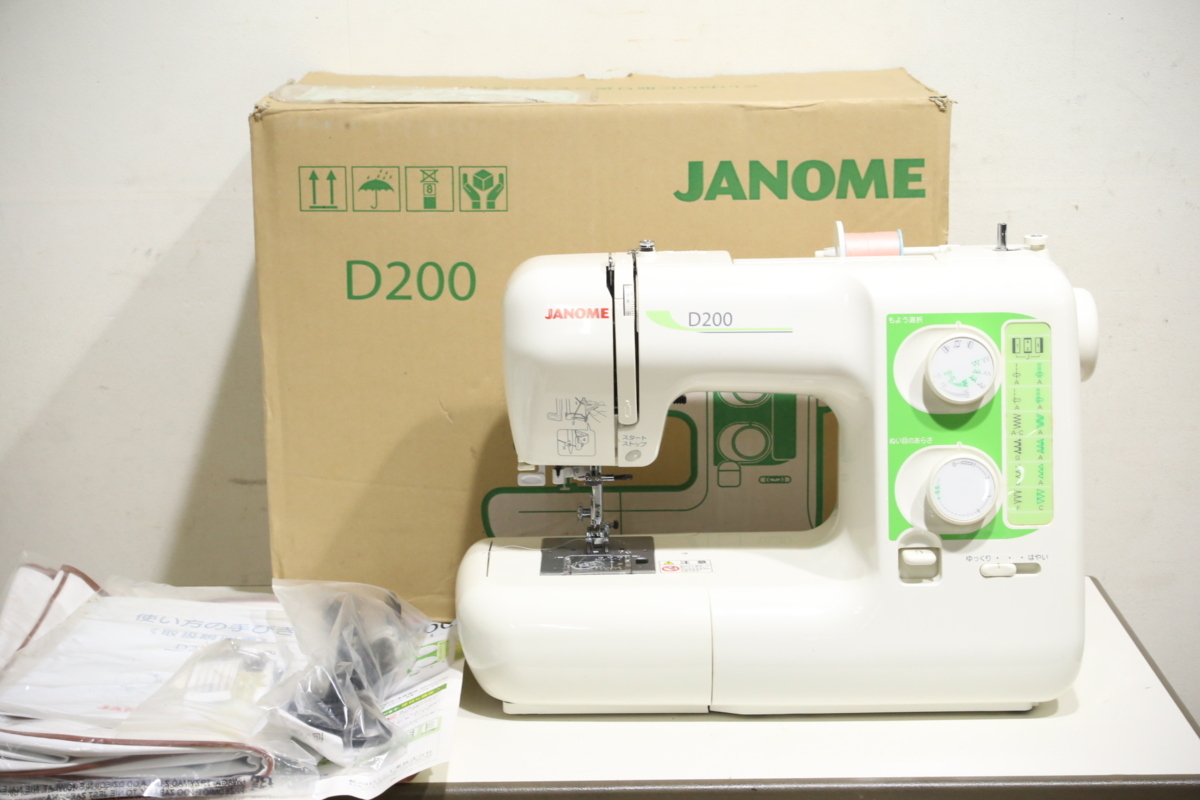 D200 ジャノメ 751型 安心の保証付き 整備済み ミシン本体｜Yahoo 