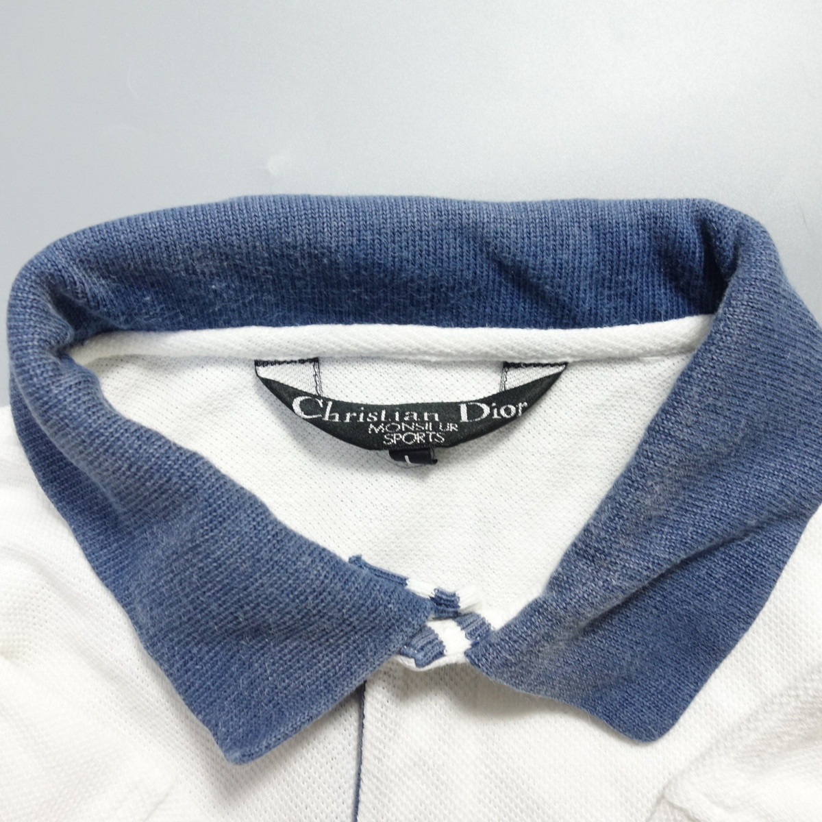 1円 クリスチャンディオール スポーツ Dior メンズ 胸ロゴ刺繍 半袖 