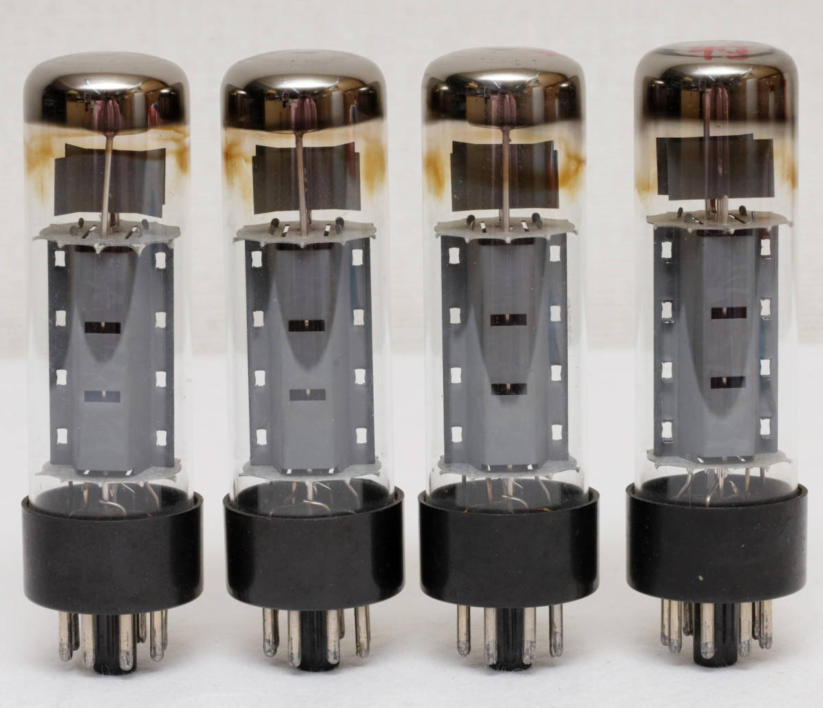 TELEFUNKEN EL34 4本 TV-7で計測済み 中古品 長期保管品 マニア放出品 テレフンケン 6CA7