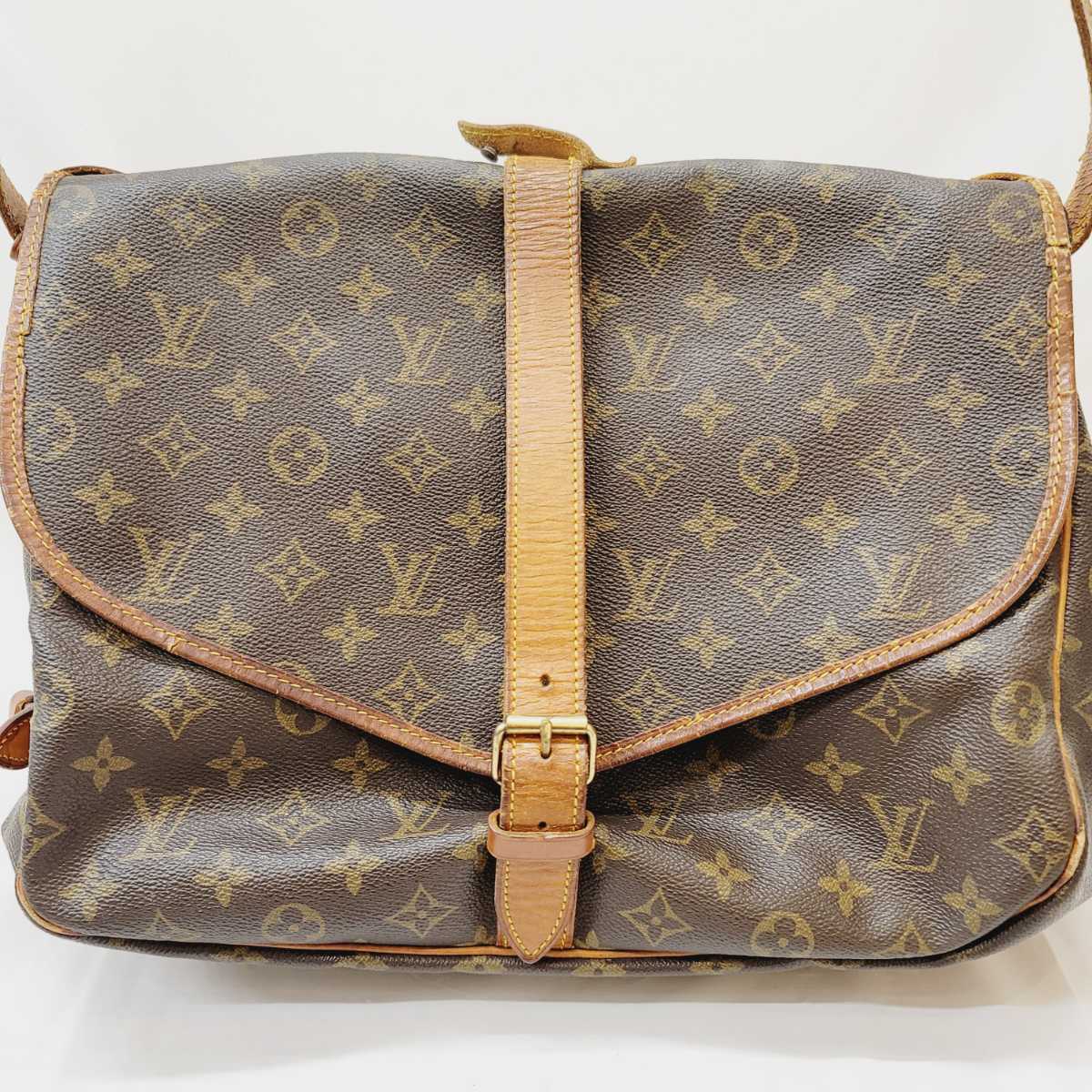 大黒屋74】LOUIS VUITTON ルイヴィトン キーポル・バンドリエール55