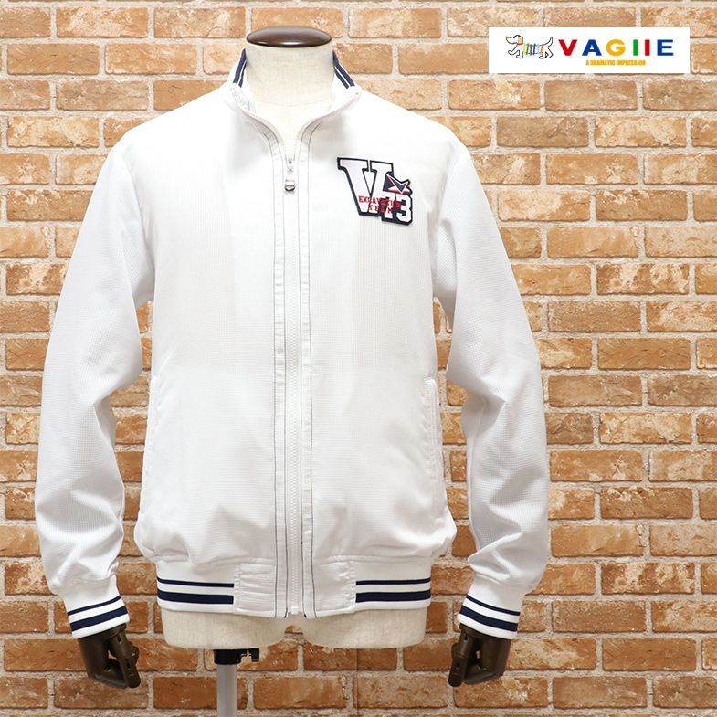 セール，人気SALE 1円/20春夏/VAGIIE/50 XL サイズ/訳 スイングトップ 東レ DotAir 通気性 軽量ポリ ワッペン くま＆怪獣 ゴルフ /白/ホワイト/cy127/(メンズファッション)｜売買されたオークション情報、yahooの商品情 その他