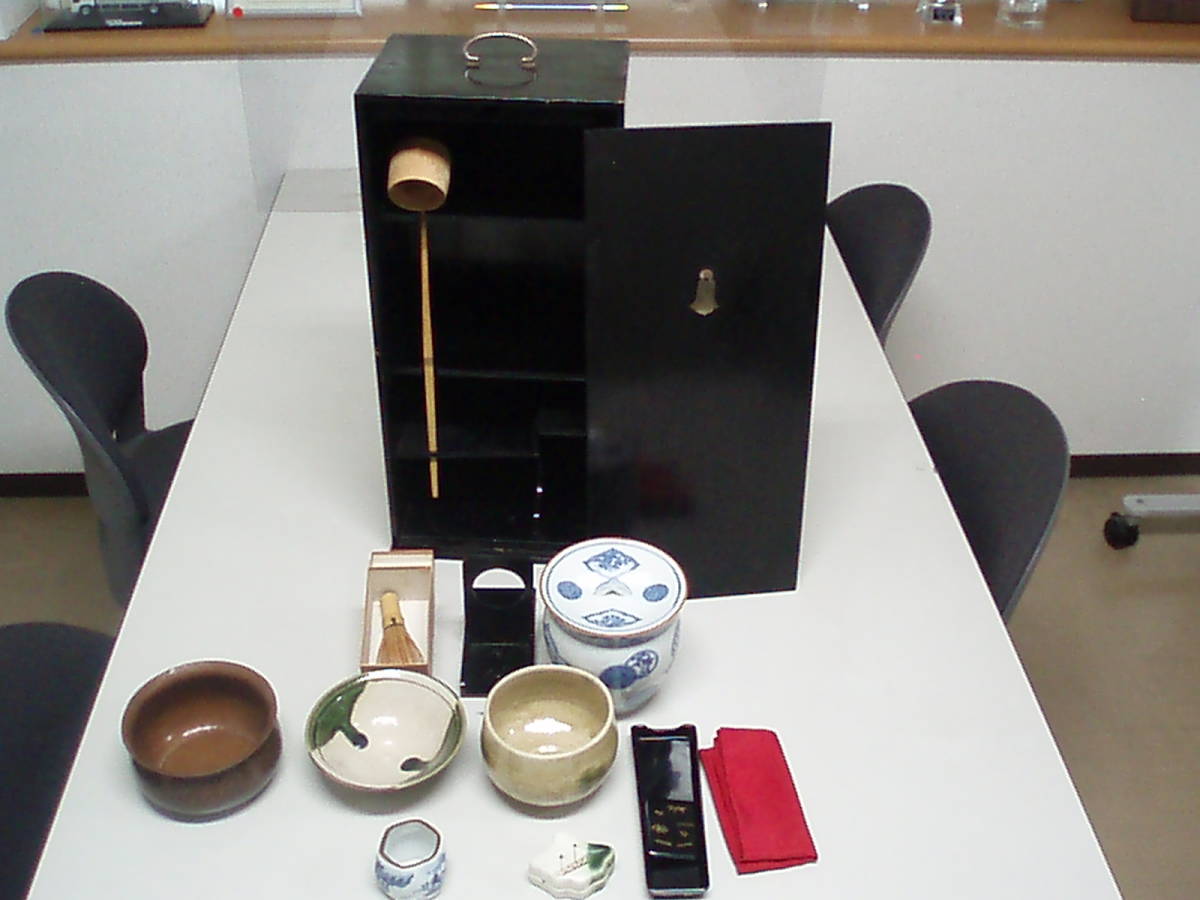 【べっこう茶杓】 と棗　2点セット　茶道具 茶道具 棗 短冊箱 抹茶碗 水指 茶杓 香合 建水 お点前セット 揃い 茶道具