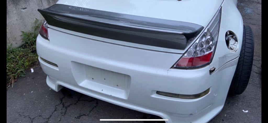 Z33 V2 ダックテール FRP 黒ゲル仕上げ 【公式通販】