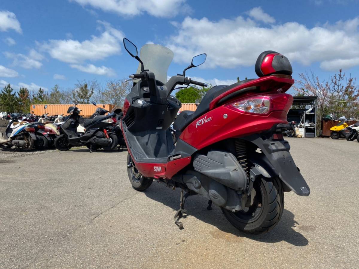 RV125の価値 SYM sym RV125の値段と価格推移は？｜86件の売買データ 
