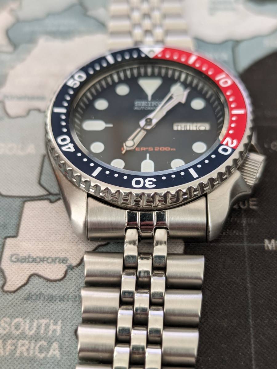 ◇◇動作未確認 SEIKO セイコー ダイバーズ 200M 5H26-7A10 3針