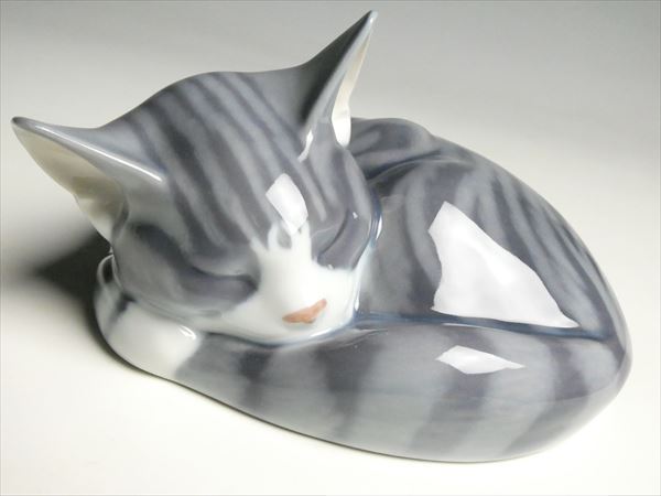 ロイヤルコペンハーゲン フィギュリン ROYAL COPENHAGEN 3匹 猫 