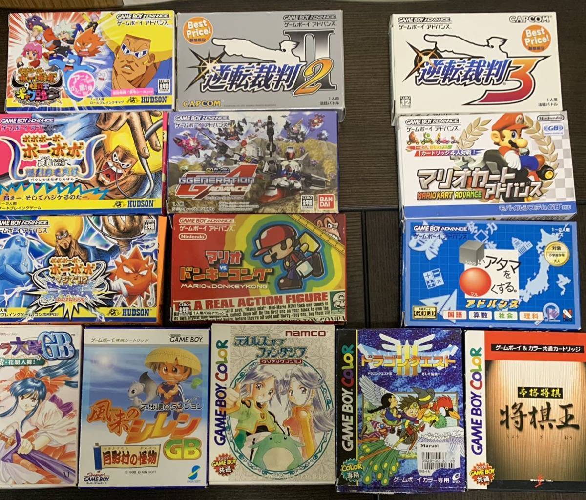 ゲームボーイ ゲームボーイアドバンス まとめ14本セット