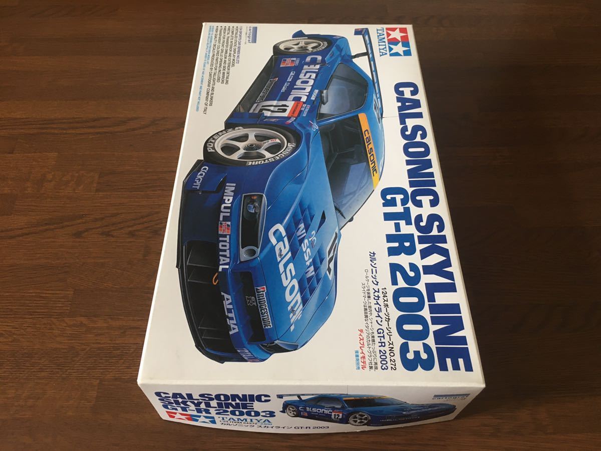 タミヤ 1/24 CALSONIC SKYLINE GT-R 2003 R34 cartgraf カルソニック