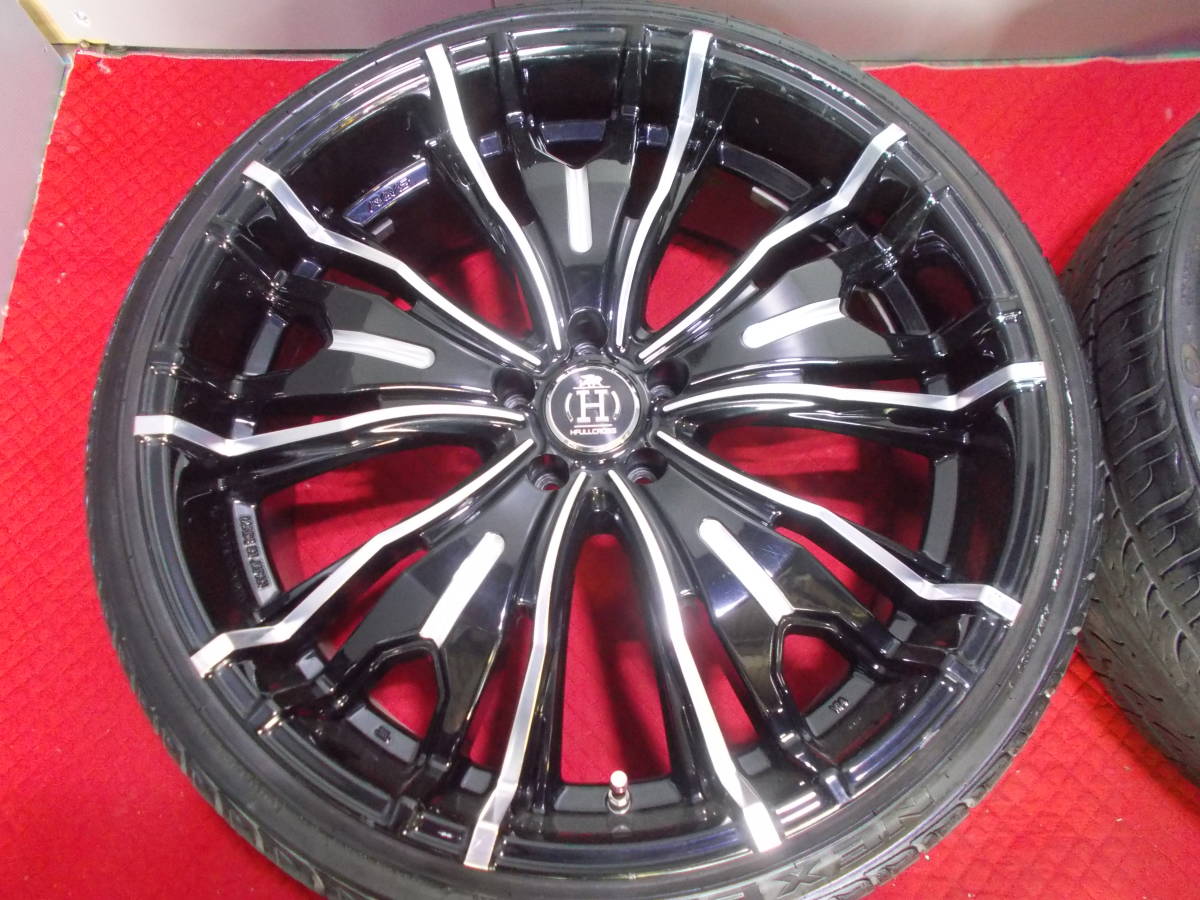 中古品】☆決算セール☆ RAYS フルクロス 22インチ 9J 245/30R22 5H114 
