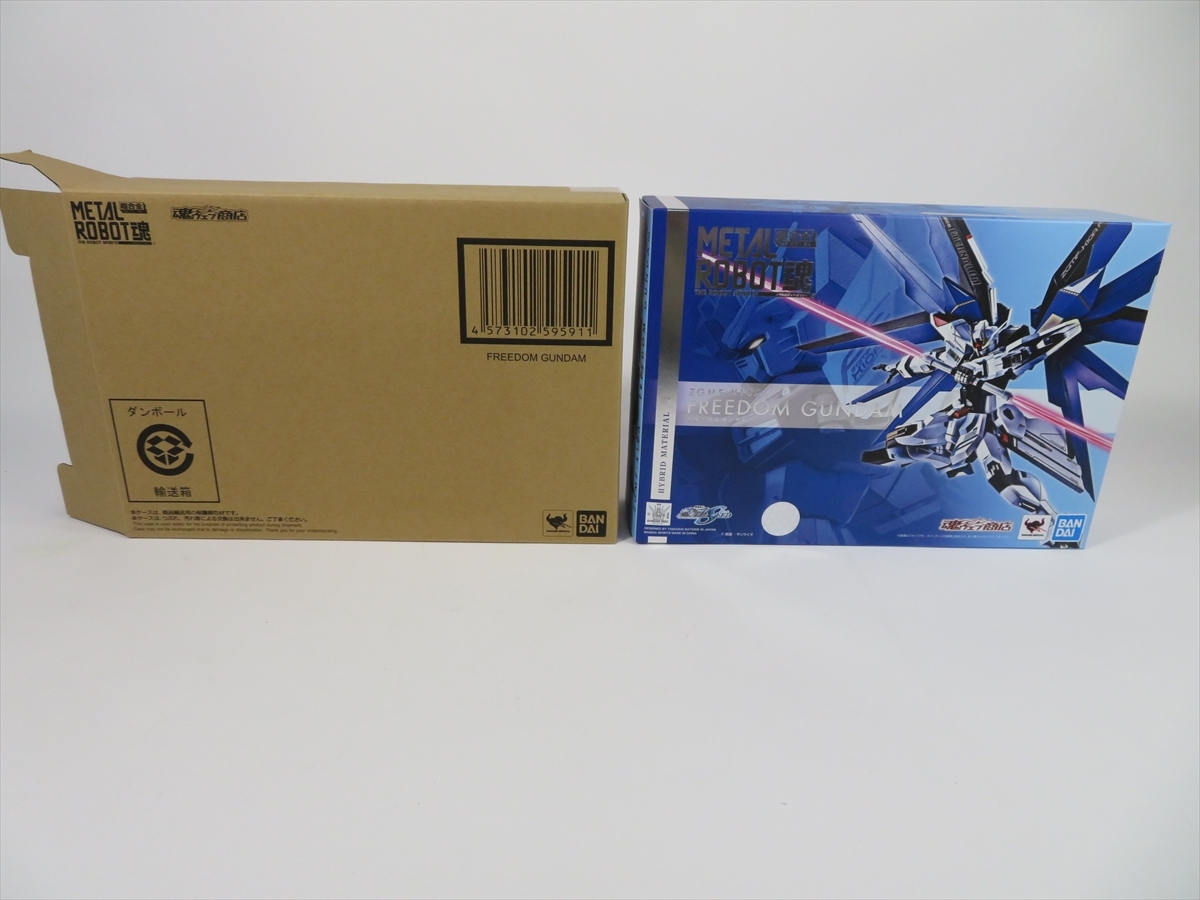 METAL ROBOT魂 ＜SIDE MS＞ フリーダムガンダム 未開封 輸送箱付き