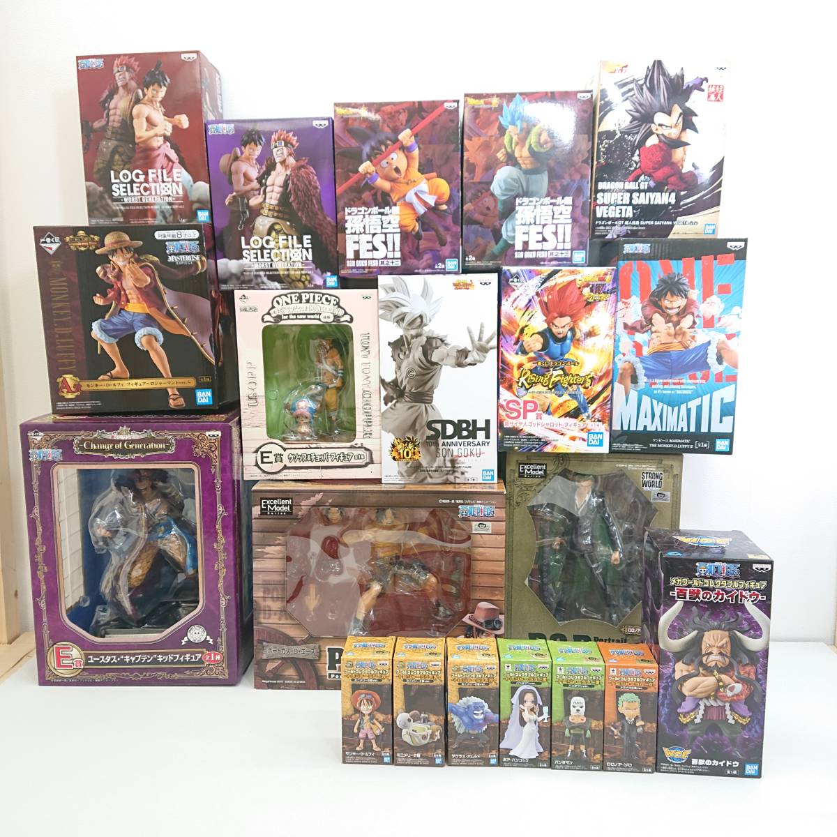 未開封】ジャンプ系フィギュア まとめ売り 20点 ワンピース 
