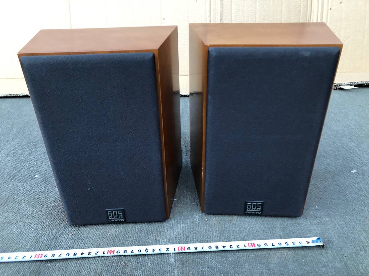 オーディオ機器 美品 ONKYO D-605SR サラウンドスピーカー