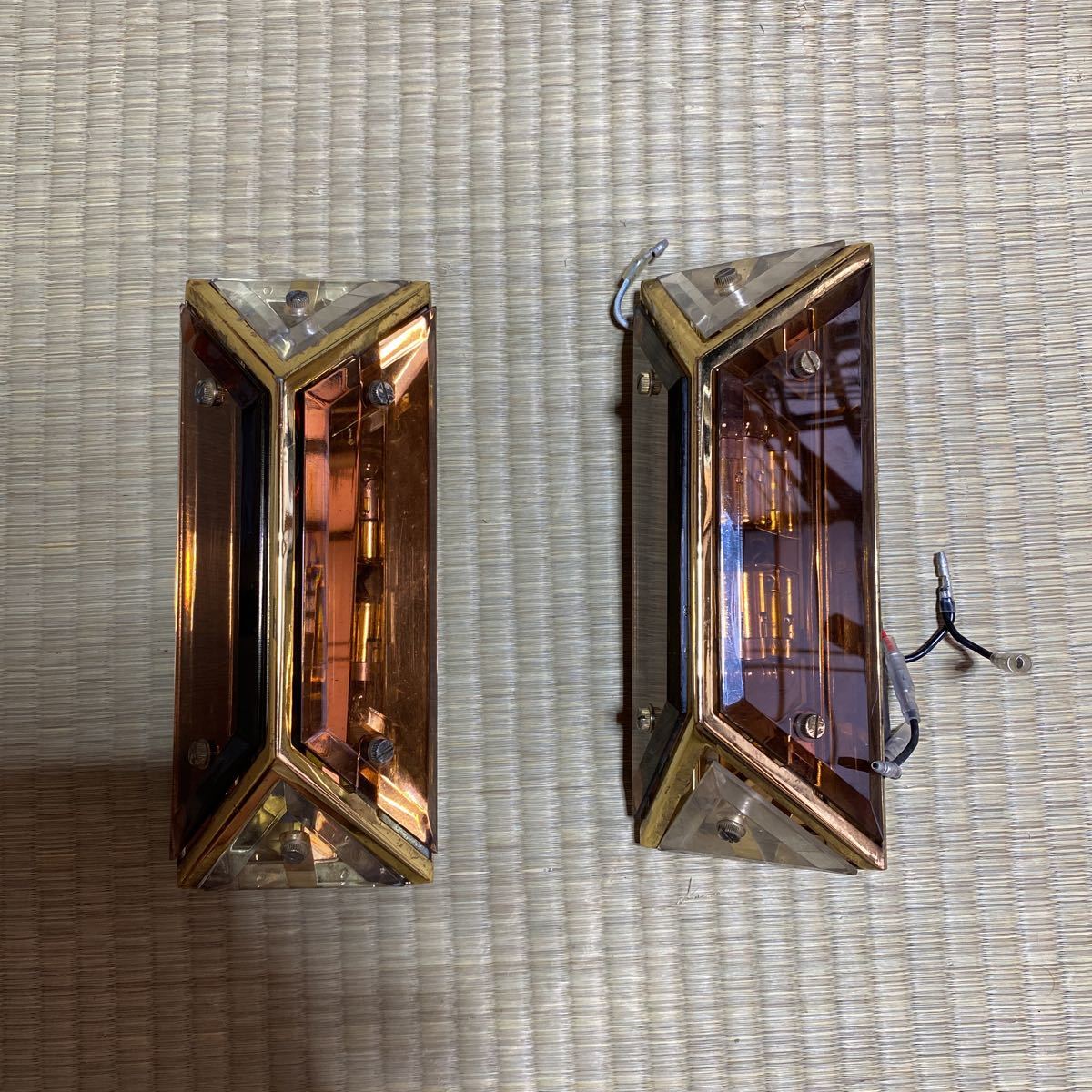 当時物 ゴールドキング シャンデリア デコトラ レトロ 壁掛け 