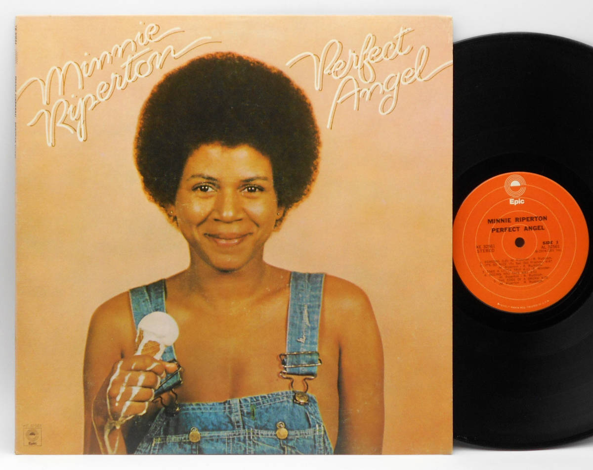 ☆US ORIG LP☆MINNIE RIPERTON/Perfect Angel 1974年 初回橙ラベ 高音