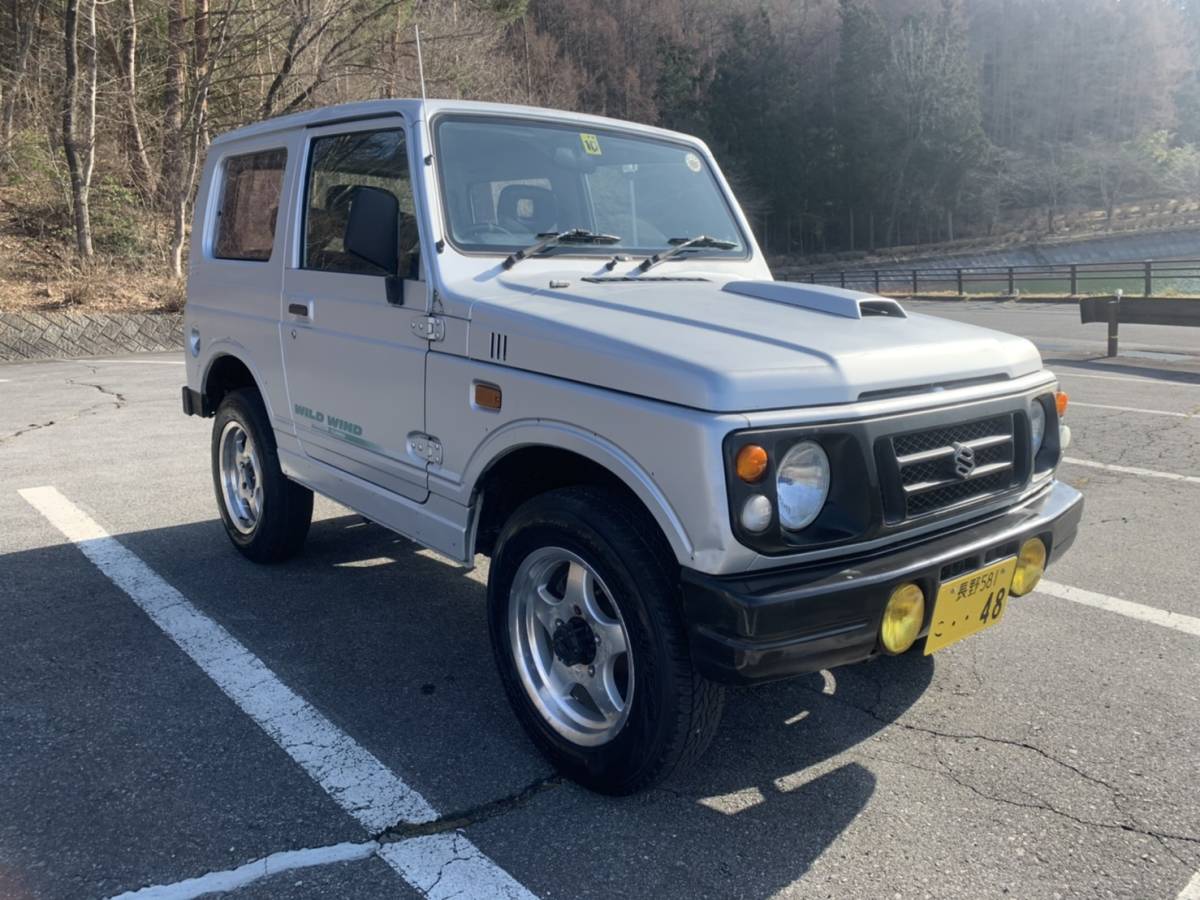 ☆￥10，000売り切り☆スズキ ジムニー JA22W 程度良好 トランクフロア錆びなし 天井内張剥がれなし 検索JA11V JA12V JB23W