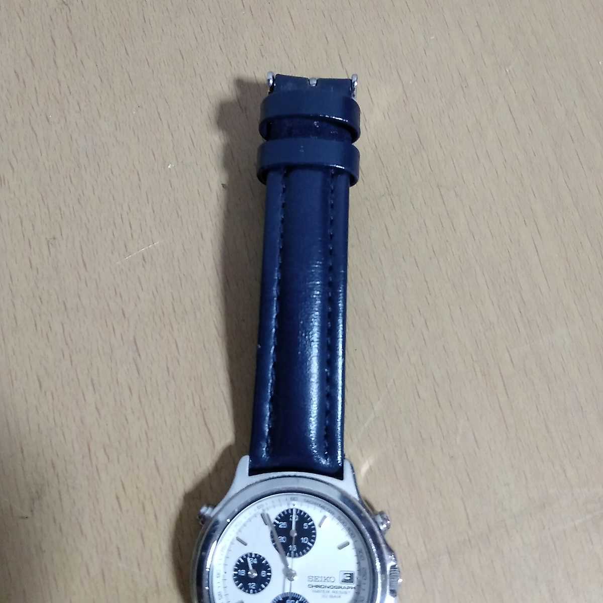 SEIKO 7T27-6A70 セイコー クロノグラフ メンズ腕時計 CHRONOGRAPH 
