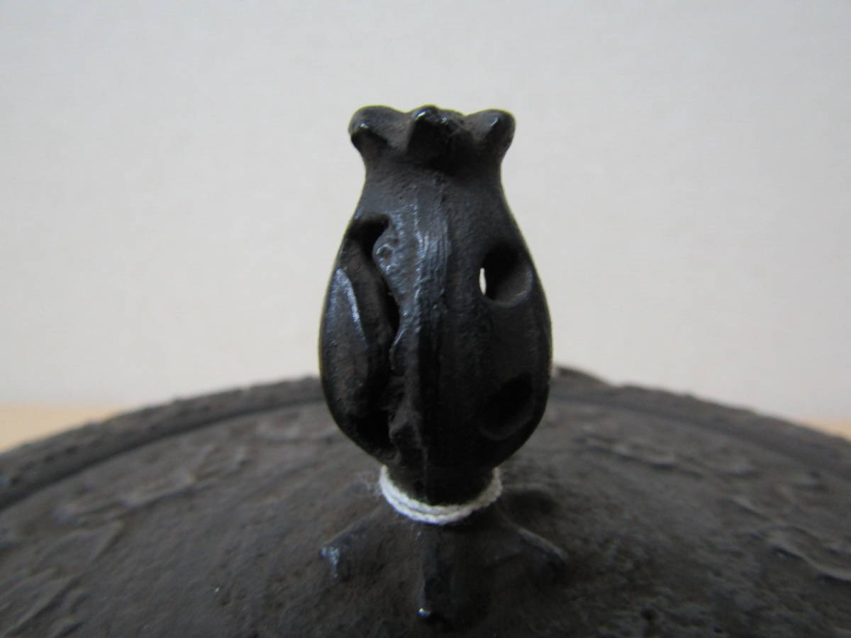 ☆新品◆高級品◆南部鉄器◆鉄瓶23型◆丸浅桜◆南部鉄瓶◆清末◆鐵壷◆湯沸◆茶器◆岩鋳／iwacyu◆新品／未使用／店舗在庫品_7