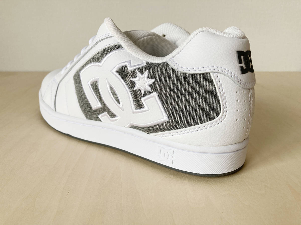 特価】 27cm 白 DC SHOES NET 302361 WHITE/ARMOR US9/27cm ディーシー 