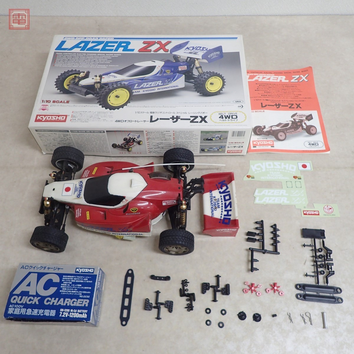 京商 1/10 レーザーZX 4WD オフロードレーサー 電動RC KYOSHO LAZER