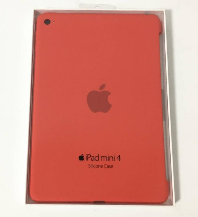 ★未使用・未開封品！★ Apple アップル 純正 iPad mini4 シリコンケース レッド PRODUCT RED MKLN2FE/A