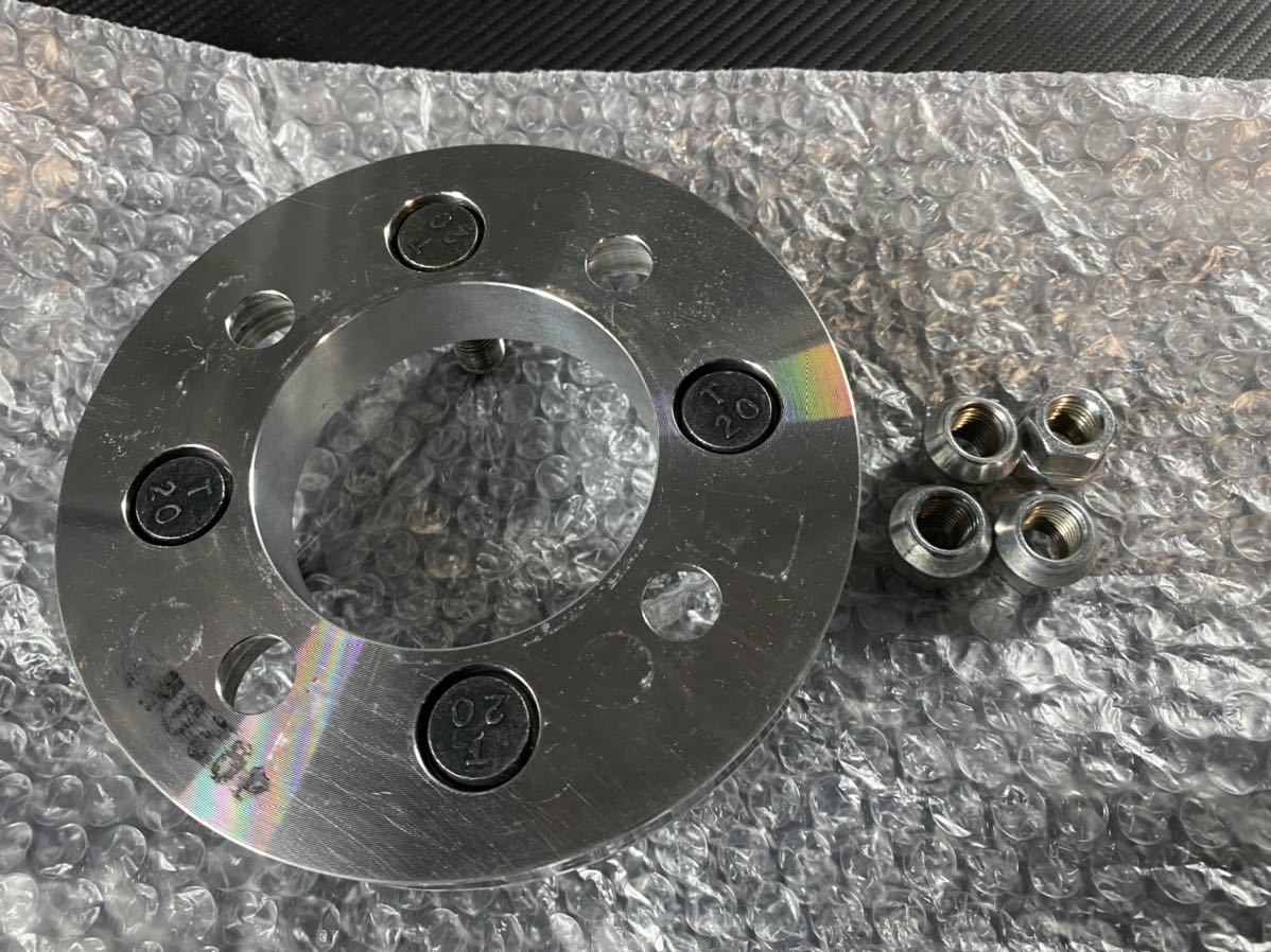 協栄産業　ワイトレ　4h PCD100 φ54 15mm　M12×P1.5 KYOEI (協栄産業) ワイドトレッドスペーサーM12×P1.5 4H PCD100 厚み