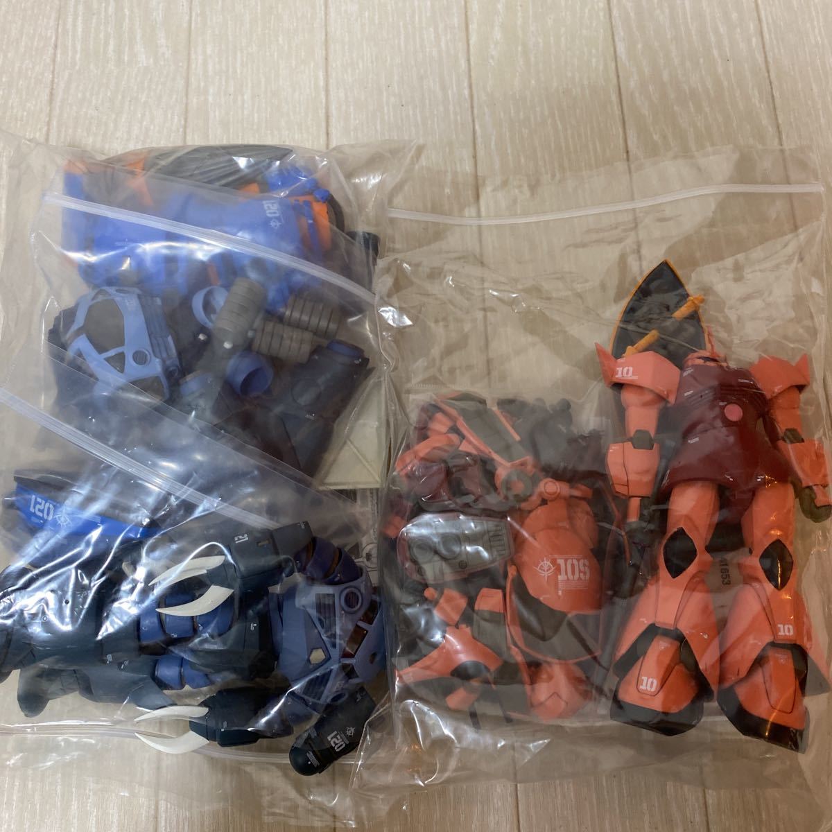 【ジャンク】ジオノグラフィ ズゴック＆ゲルググ 機動戦士ガンダム 