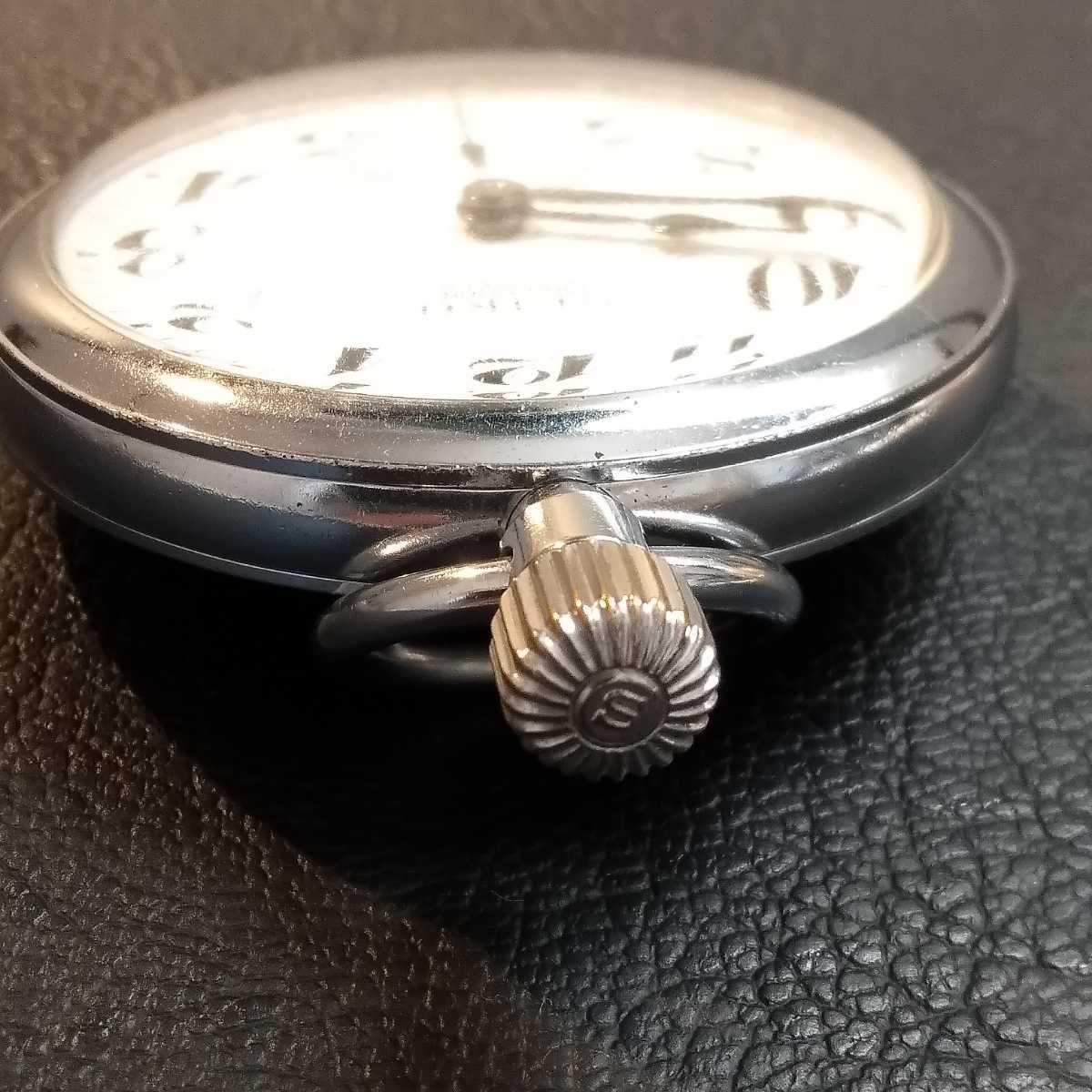 202/ 稼働中 国鉄 懐中時計 セイコー SEIKO PRECISION 昭和41 中支 908