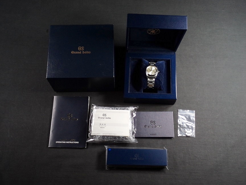 グランドセイコー・クオーツ・SEIKO 9F62 OABO・箱・保証書 
