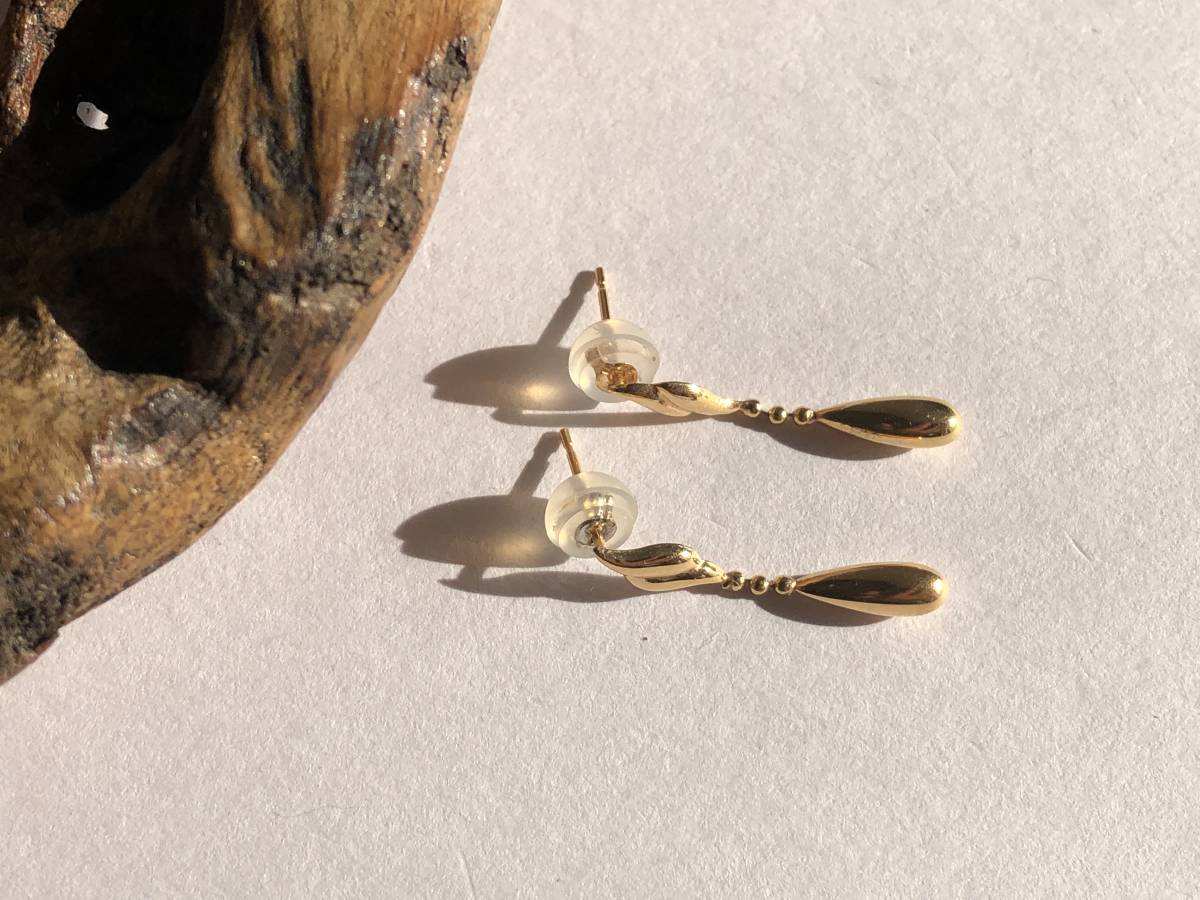 ピアス 刻印有り 4点まとめ K18刻印 遺品整理 ヴィンテージ 中古品 K10