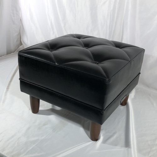 美品】カリモク60 オットマン ブラック （中古美品】 カリモク60 