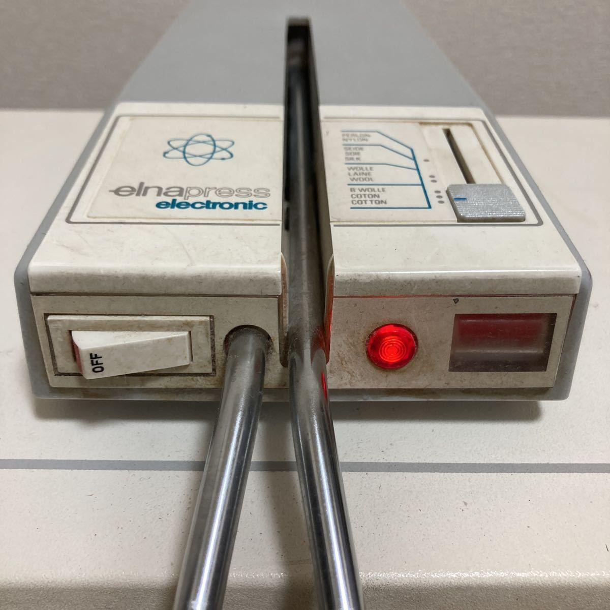 1円スタート スイス製 ELNAPRESS-2000 エルナプレス アイロン 鉄