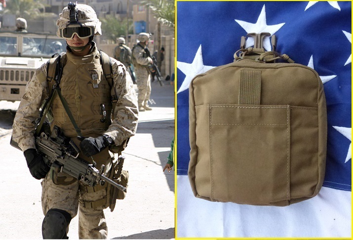米軍 USMC コヨーテIFAK メディカルポーチ CCR MOLLE　06ｘ