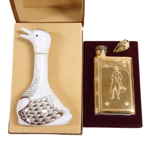 レミーマルタン　ナポレオンXO CAMUS Chabot 4本セット 未開栓・箱あり】CAMUS NAPOLEON BOOK/Chabot XO ミニボトル 各50ml
