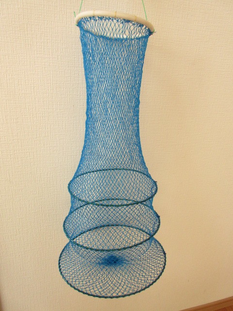 ★送料198円★ スカリ 釣り 網 ビク 魚入れ 昭和 レトロ アンティーク _1