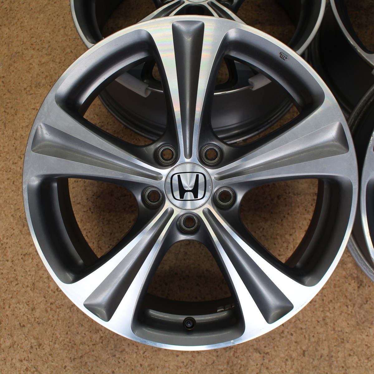 HONDA ホンダ オデッセイ 純正 18インチ 7J+55 PCD114.3 ホイール 4本