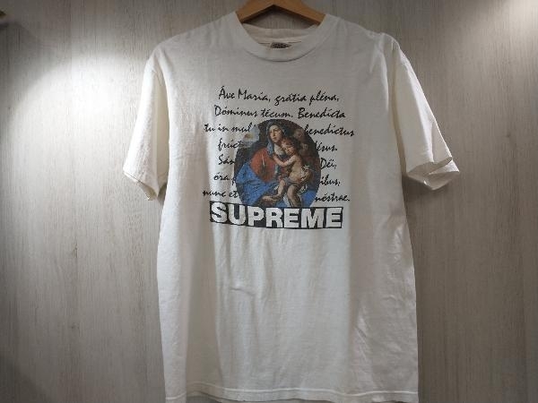 【低価，セール】 Supreme シュプリーム 半袖Tシャツ アヴェマリア プリントTシャツ M 白 Tシャツ/ロンT(イラスト、キャラクター)｜売買されたオークション情報、yahooの商品情報をアーカイブ公開 - オークファン Mサイズ