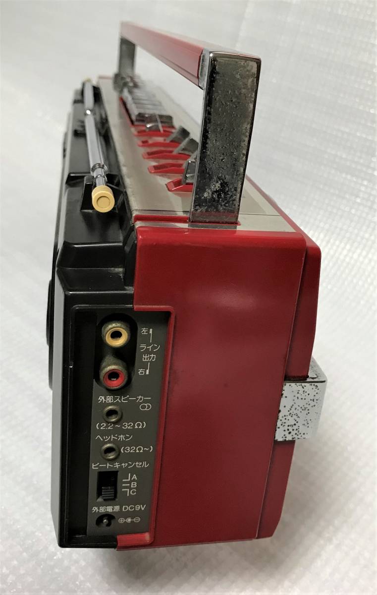 SHARP ラジカセ QT-7R FM/AMラジオ 使用中 シャープ ビンテージ SHARP