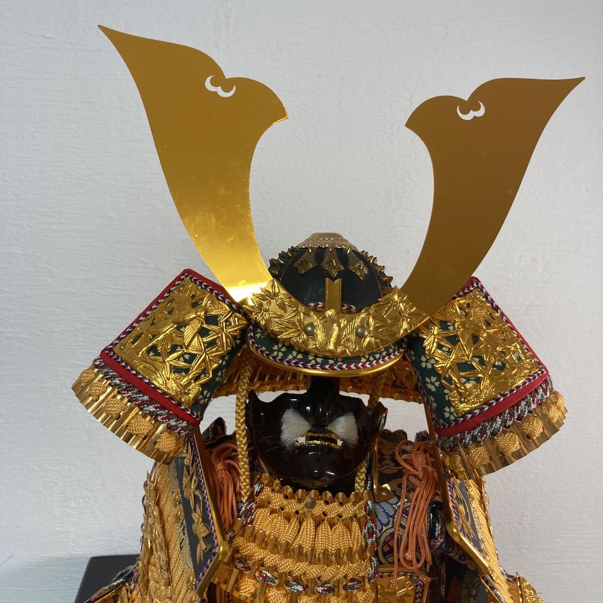 五月人形 飾 端午の節句 鎧 大鎧 龍玉作 竹に虎雀金物 甲冑