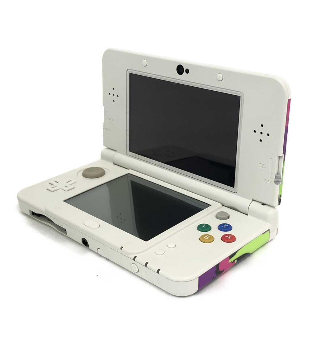 訳あり NEW3DS 本体 スプラトゥーン KTR-001 ニンテンドー  