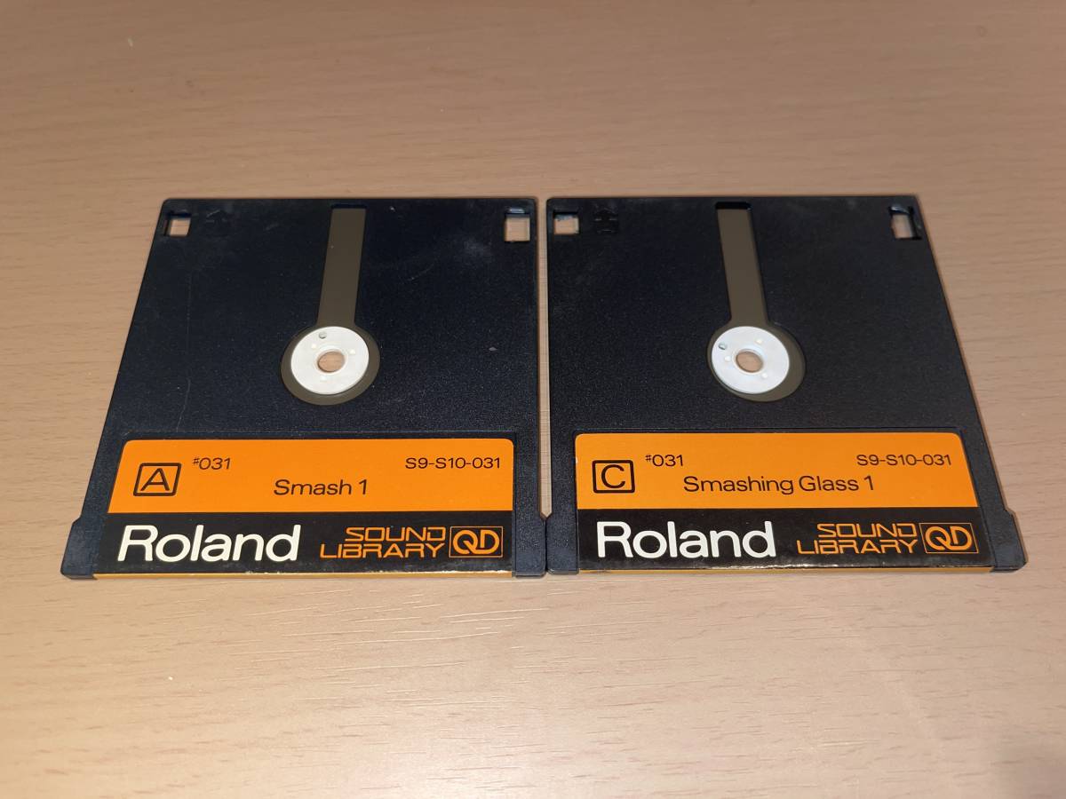 Roland ローランド Qd 2枚 Set クイック ディスク Mks100用 Smash 破壊音 粉砕音 風切り音 叫び声 サウンドライブラリー S9 S10 031 音源モジュール 売買されたオークション情報 Yahooの商品情報をアーカイブ公開 オークファン Aucfan Com
