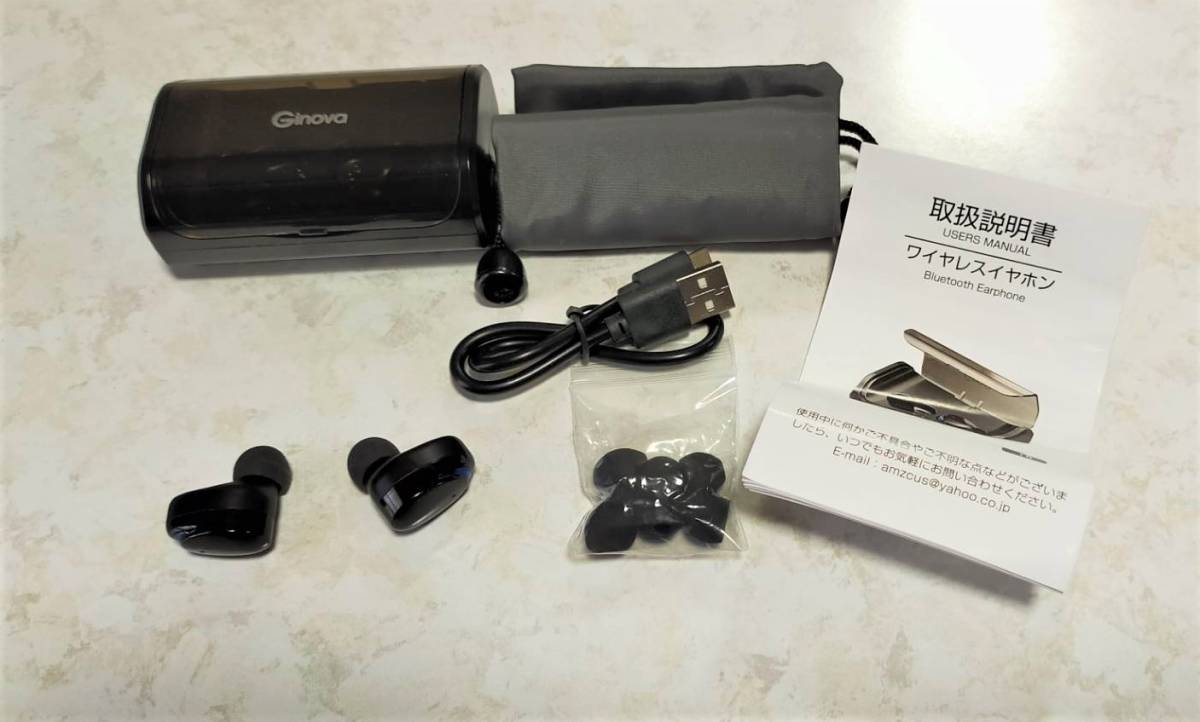 Bluetooth イヤホン　Ginova TWS-T8_6